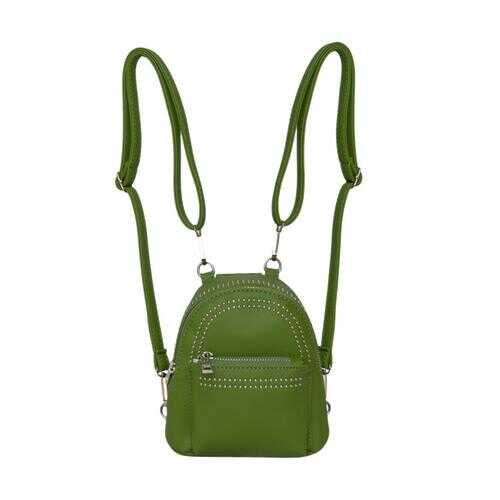 Рюкзак женский OrsOro DS-925 зеленый в Бершка