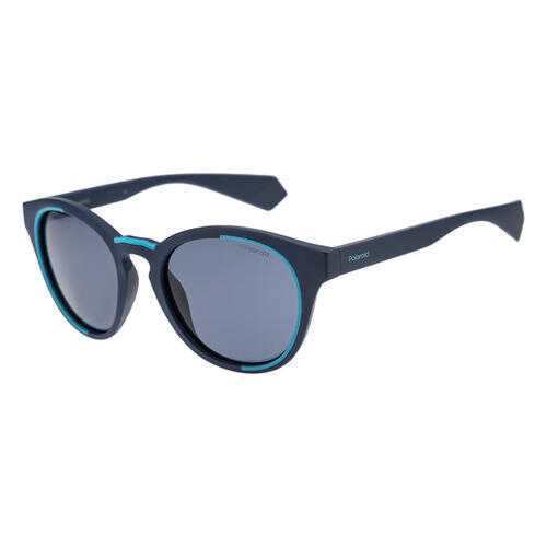 Солнцезащитные очки унисекс Polaroid PLD 6065/S PJP C3, синий в Бершка