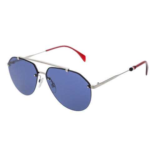 Солнцезащитные очки унисекс Tommy Hilfiger TH 1598/S 010 KU, синий в Бершка
