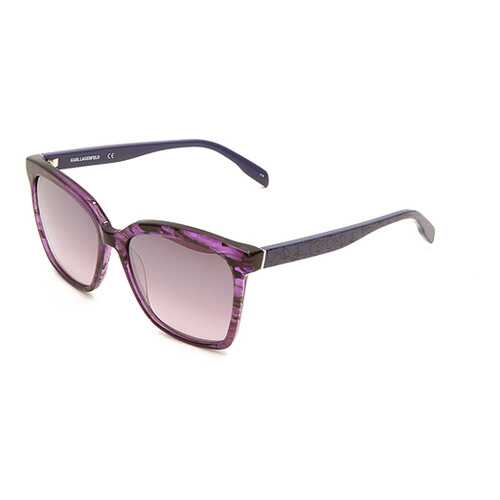 Солнцезащитные очки женские Karl Lagerfeld KL 938S фиолетовые в Бершка