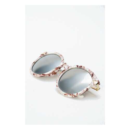 Солнцезащитные очки женские Kawaii Factory KW010-000247 белые в Бершка