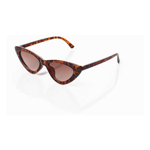 Солнцезащитные очки женские Modis M201A00806V014ONE коричневые в Бершка