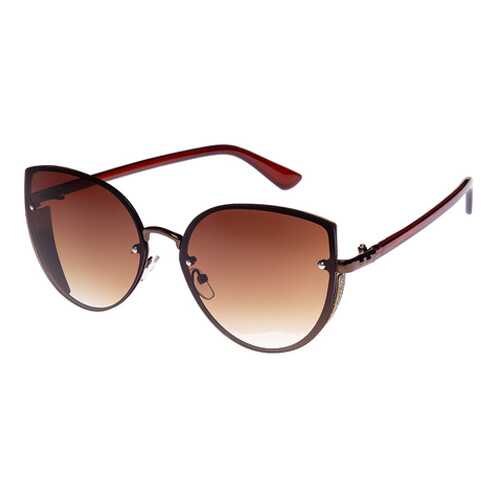 Солнцезащитные очки женские Vita Pelle 2020120JK9803C2 коричневые в Бершка