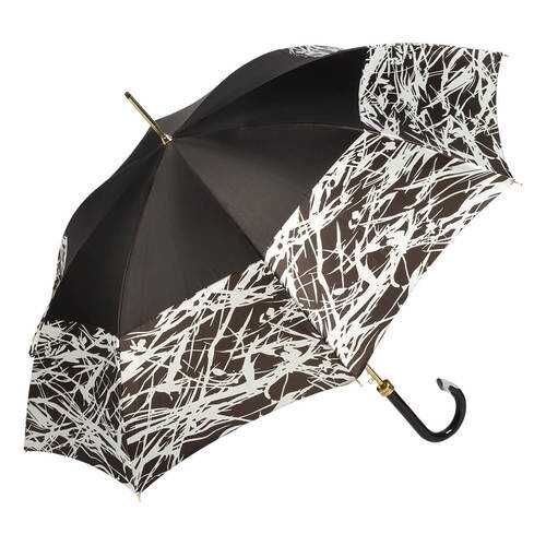 Зонт-трость женский Pasotti 3586 черный в Бершка