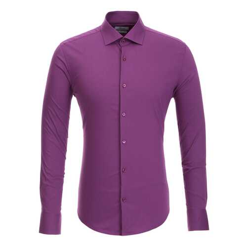 Рубашка мужская BAWER 1R00012-04 фиолетовая S в Бершка