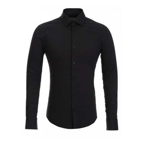Рубашка мужская BAWER 1SL03-02 черная XS в Бершка