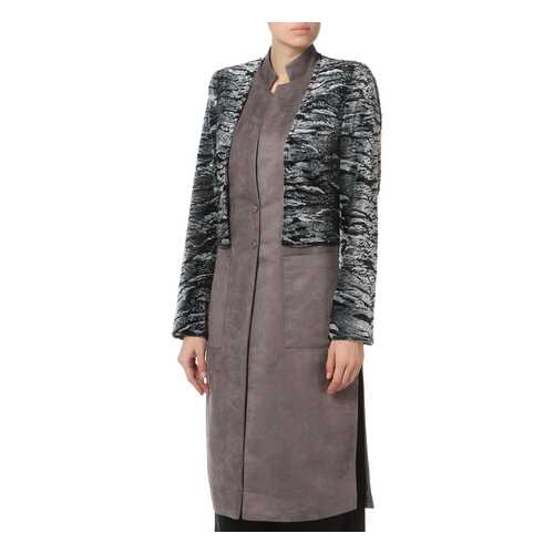 Пальто женское Adzhedo 6197 серое XL в Бершка