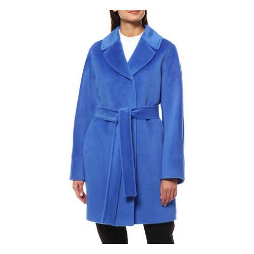 Пальто женское Kroyyork №436L синее 46 RU в Бершка