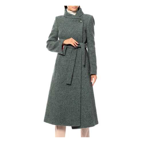 Пальто женское Style National 1465 Р210 зеленое 48 RU в Бершка