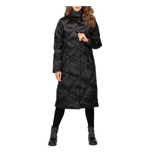 Пуховик-пальто женский Volcante VL 190122 - BLACK черный 46 RU в Бершка