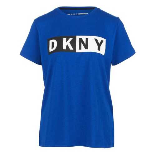 Футболка женская DKNY DP9T5894 синяя S в Бершка