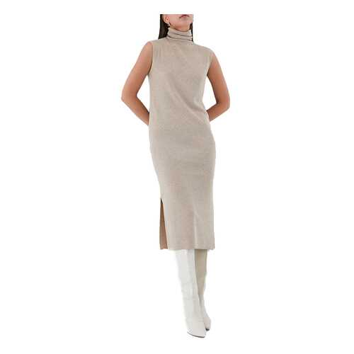 Платье-водолазка женское ZARINA 328600500 коричневое M в Бершка