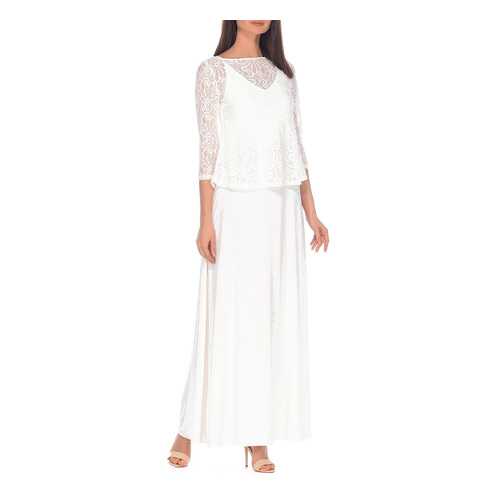 Платье женское Alina Assi 11-501-734 белое XL в Бершка