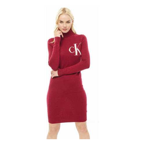 Платье женское Calvin Klein Jeans J20J2.12159.5090 розовое S в Бершка