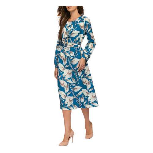 Платье женское D&M by 1001DRESS DM01671TE синее S в Бершка