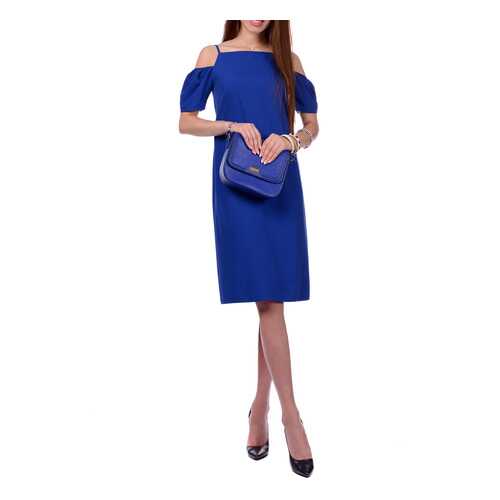 Платье женское FRANCESCA LUCINI F0658-6 синее 42 RU в Бершка