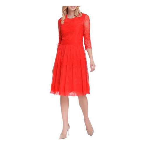 Платье женское LUSIO AF18-020146 красное M в Бершка