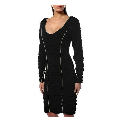 Платье женское MAT 581.7016 черное S в Бершка