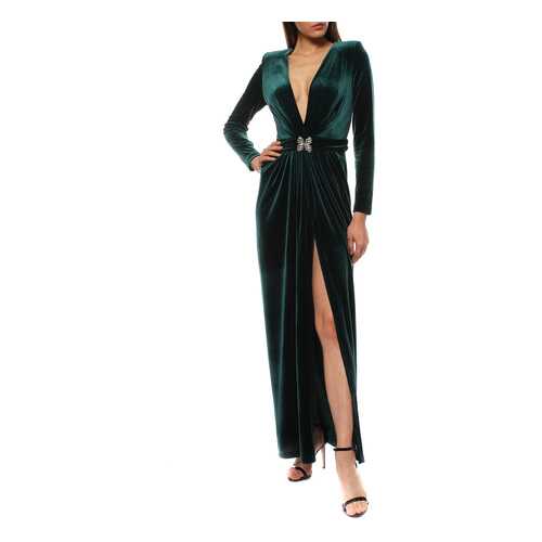 Платье женское MONDIGO 3708 зеленое 44 RU в Бершка