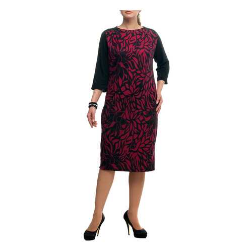 Платье женское OLSI 1705014/1 красное 48 RU в Бершка