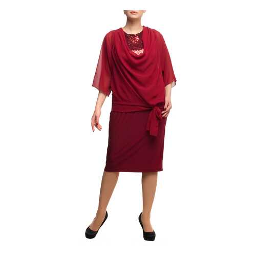 Платье женское OLSI 1705025_3 красное 50 RU в Бершка