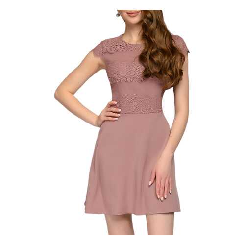 Вечернее платье женское D&M by 1001DRESS DM01944SP розовое S в Бершка