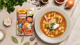 Как приготовить солянку с заправкой Maggi в Бершка