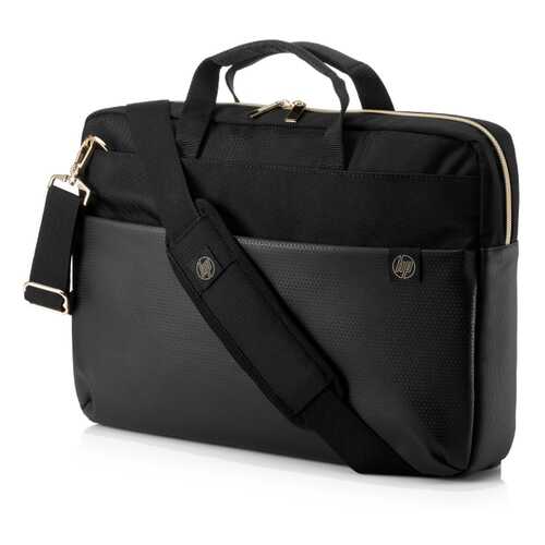 Сумка для ноутбука 15.6 HP Pavilion Accent Briefcase Black/Gold в Бершка