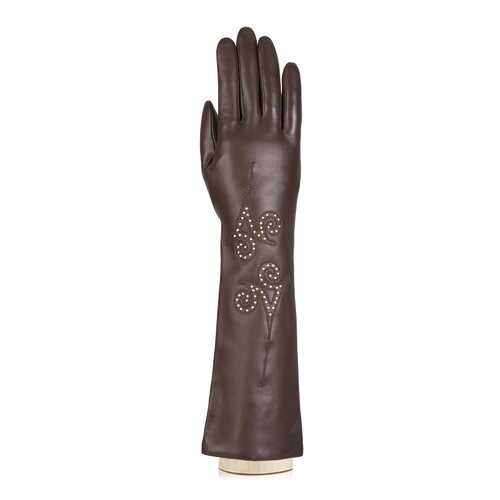 Перчатки женские Eleganzza F-IS0018 коричневые 6 в Бершка