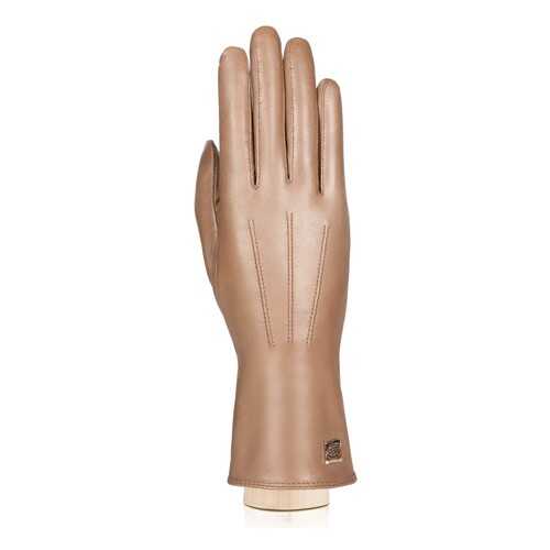 Перчатки женские Eleganzza HP01222 коричневые 6.5 в Бершка