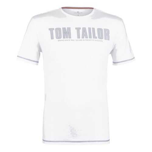 Футболка мужская TOM TAILOR 1019275-20000 белая XL в Бершка