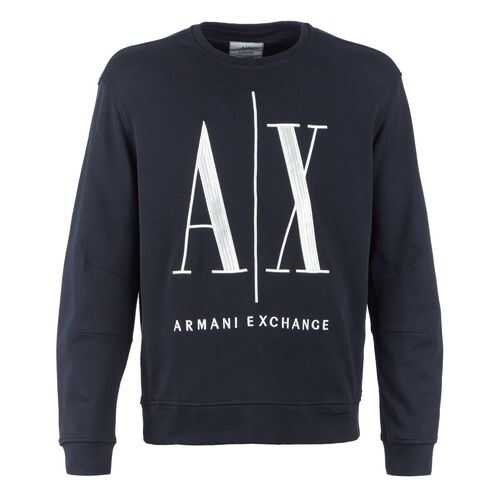 Свитшот мужской Armani Exchange 8NZMPA ZJ1ZZ синий XXL в Бершка