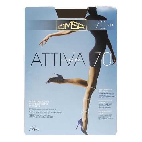 Колготки Omsa ATTIVA 70 / Marrone (Шоколад) / 5 (XL) в Бершка