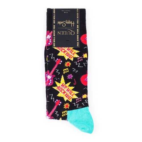 Носки унисекс Happy Socks We Will Rock You разноцветные 40-46 в Бершка