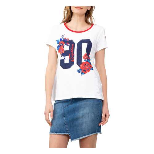 Футболка женская U.S. POLO Assn. G082GL0110GAMARE белая M в Бершка