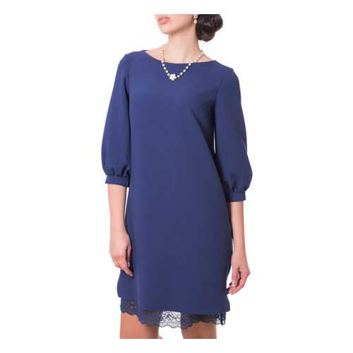 Платье женское Argent AZDS8102 синее 44 RU в Бершка