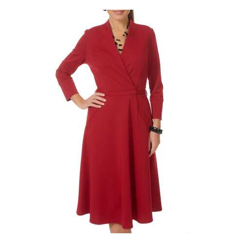 Платье женское Argent AZDT7087 красное 50 RU в Бершка
