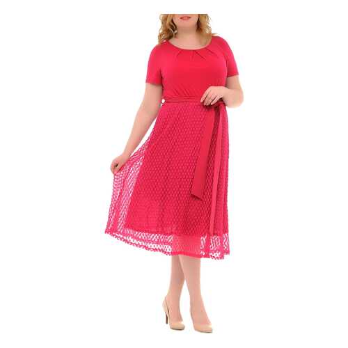 Платье женское SVESTA R495LFRA розовое 48 RU в Бершка