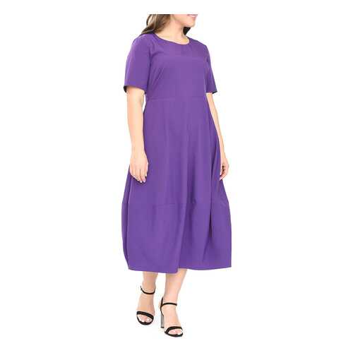 Платье женское SVESTA R864VIF фиолетовое 54 RU в Бершка